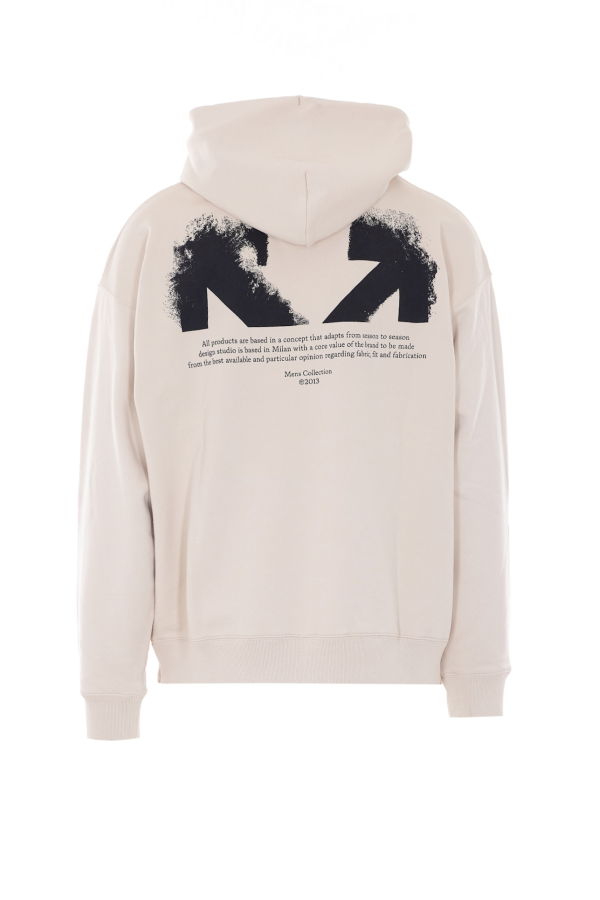 Off-White Half Arrow Skate Hoodie - Beige