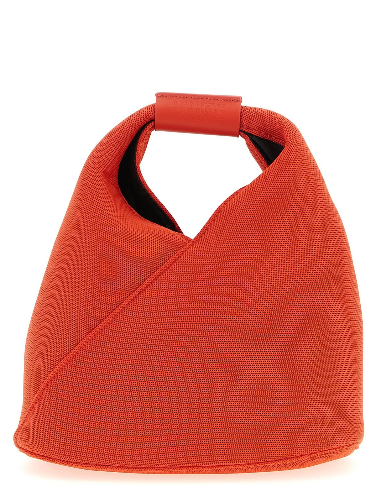 MM6 Maison Margiela Japanese Mesh Crossbody Bag - Red - Image 1 of 4