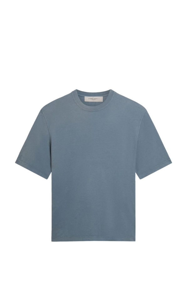 Golden Goose Cotton Tee - Clear Blue