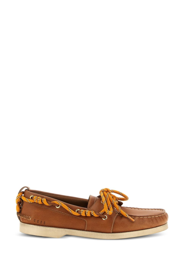 Golden Goose Cruise Leather Loafers - Leather Brown