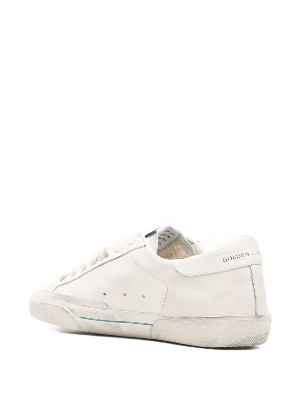 Golden Goose Super-Star Leather Sneakers - Gray - Image 4 of 4