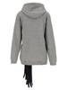 MM6 Maison Margiela Hoodie Dress With Gloves - Gray - Thumbnail 3
