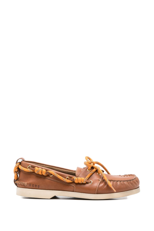 Golden Goose Cruise Leather Loafers - Leather Brown