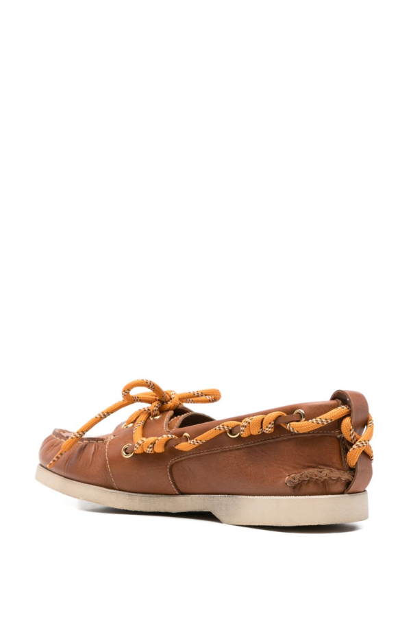 Golden Goose Cruise Leather Loafers - Leather Brown