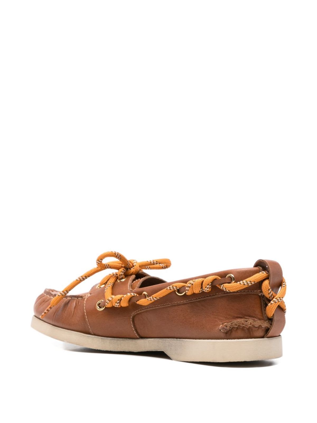 Golden Goose Cruise Leather Loafers - Leather Brown - Image 2 of 4