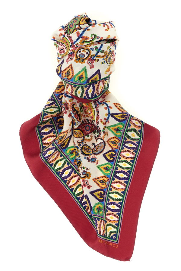 Etro Floral Paisley Scarf - Multicolor