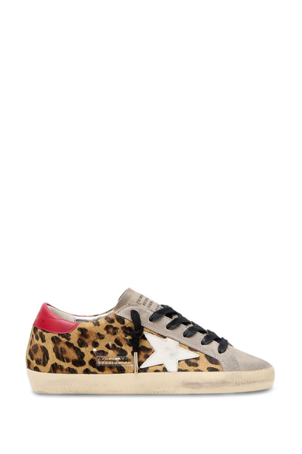 Golden Goose Super-star Leather Sneakers - Brown