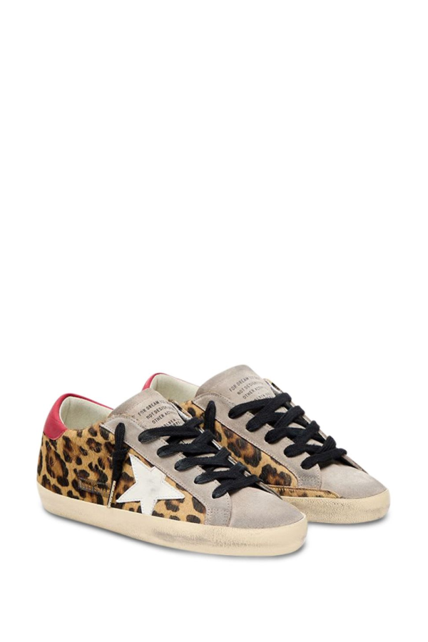 Golden Goose Super-star Leather Sneakers - Brown