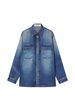 Golden Goose Denim Shirt - Blue - Thumbnail 1