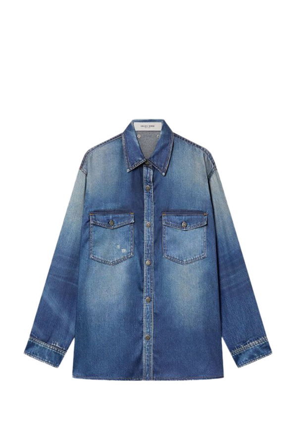 Golden Goose Denim Shirt - Blue
