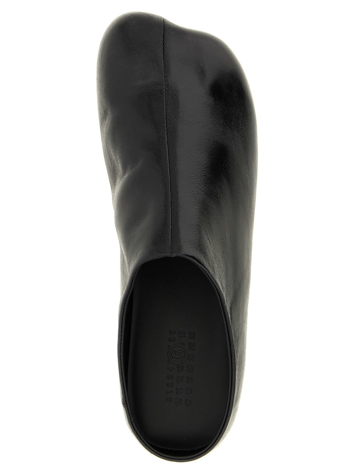 MM6 Maison Margiela Factory Sabots - Black - Image 4 of 4