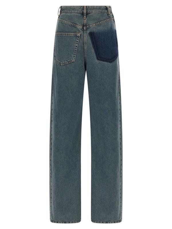 MM6 Maison Margiela Back-to-Back Jeans - Blue