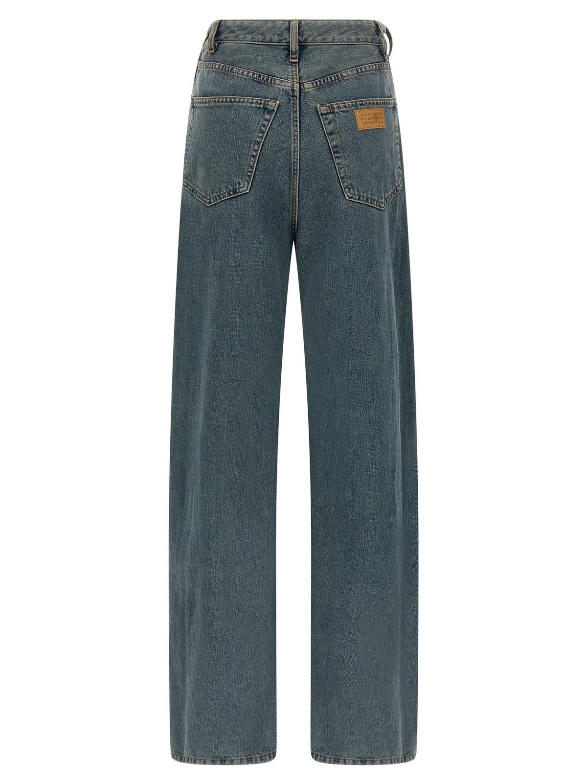 MM6 Maison Margiela Back-to-Back Jeans - Blue - Image 2 of 4