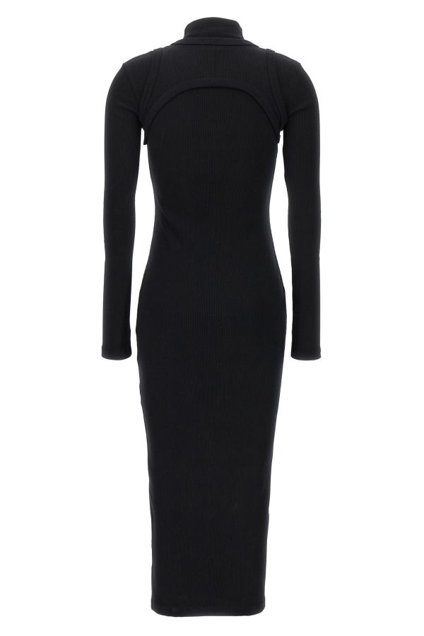 Off-White Off Stamp Dress - Black