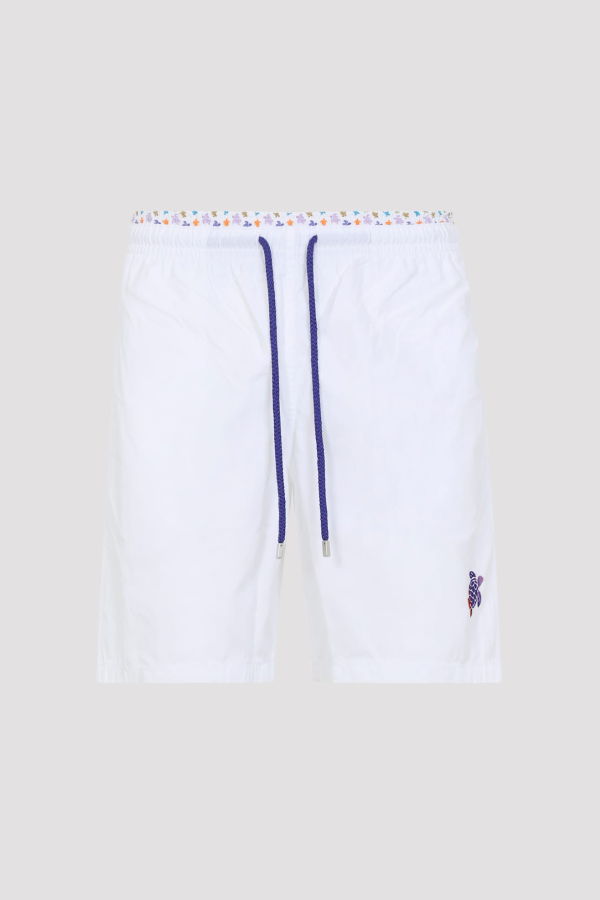 Vilebrequin Moka Swimming Trunks - Blanc