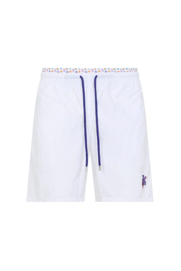 Vilebrequin Moka Swimming Trunks - Blanc