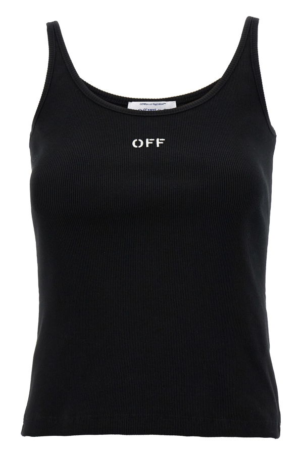 Off-White Off Stamp Top - Black