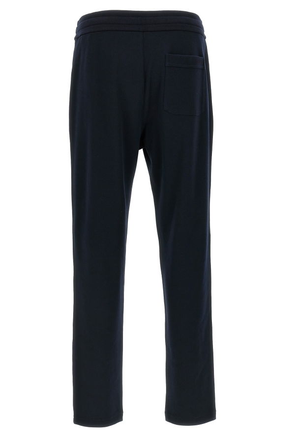 Brioni Cotton Joggers Pants - Blue