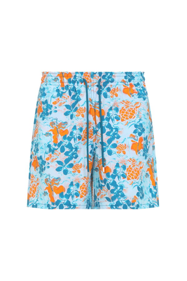 Vilebrequin Moorea Jungle Turtles Swimming Trunks - Coin Coin