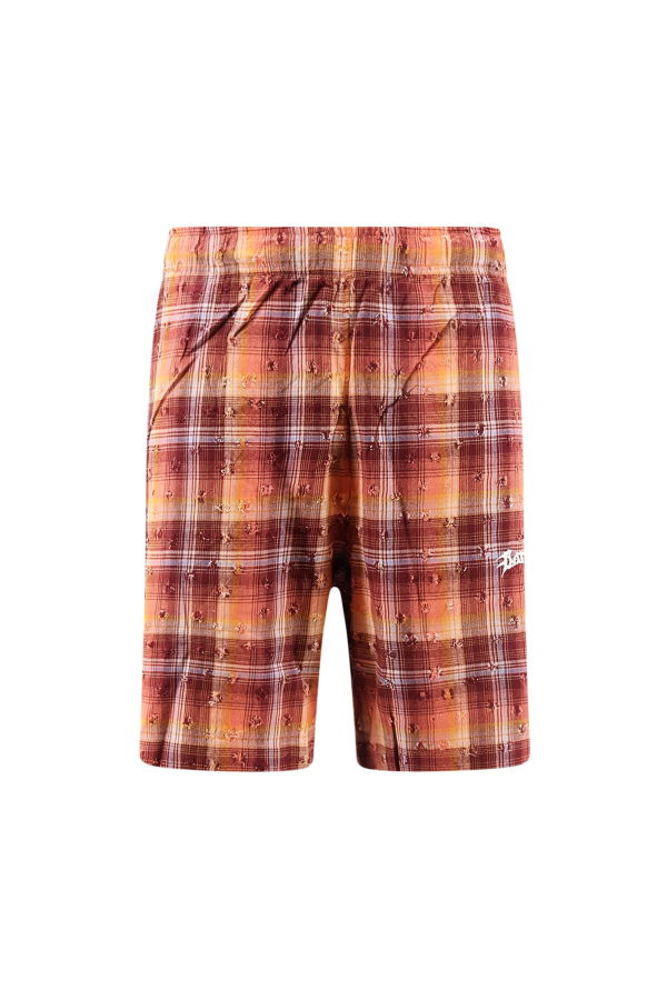 Barrow Viscose And Cotton Blend Bermuda Shorts - Multicolour