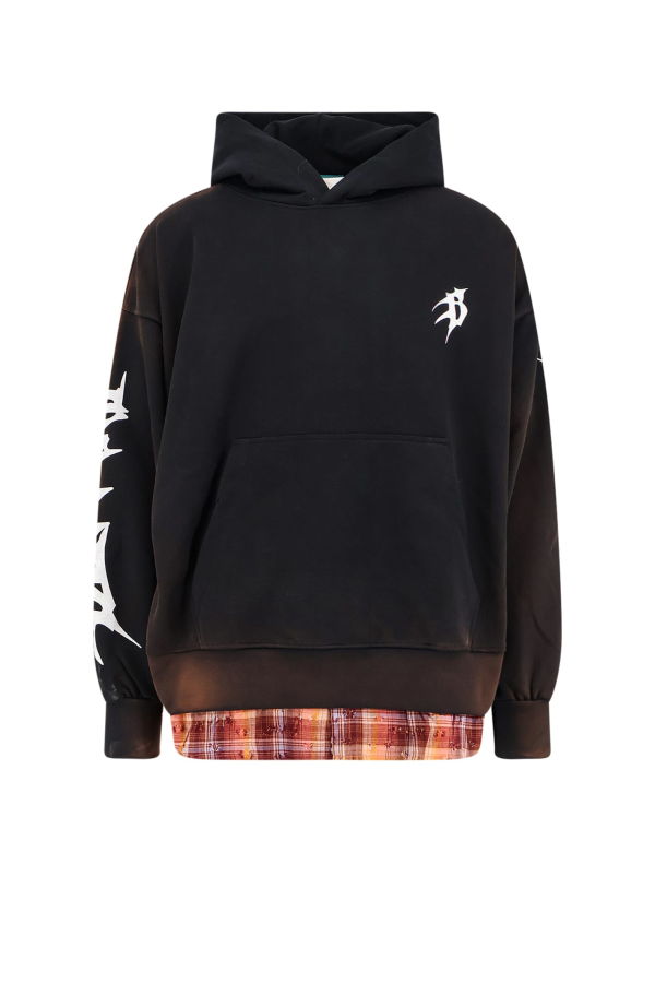 Barrow Cotton Sweatshirt With Logo On The Front Sweatshirt - Black