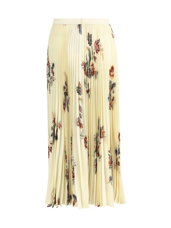 Etro Pliss Midi Skirt