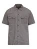 MM6 Maison Margiela Cotton Shirt - Gray - Thumbnail 1