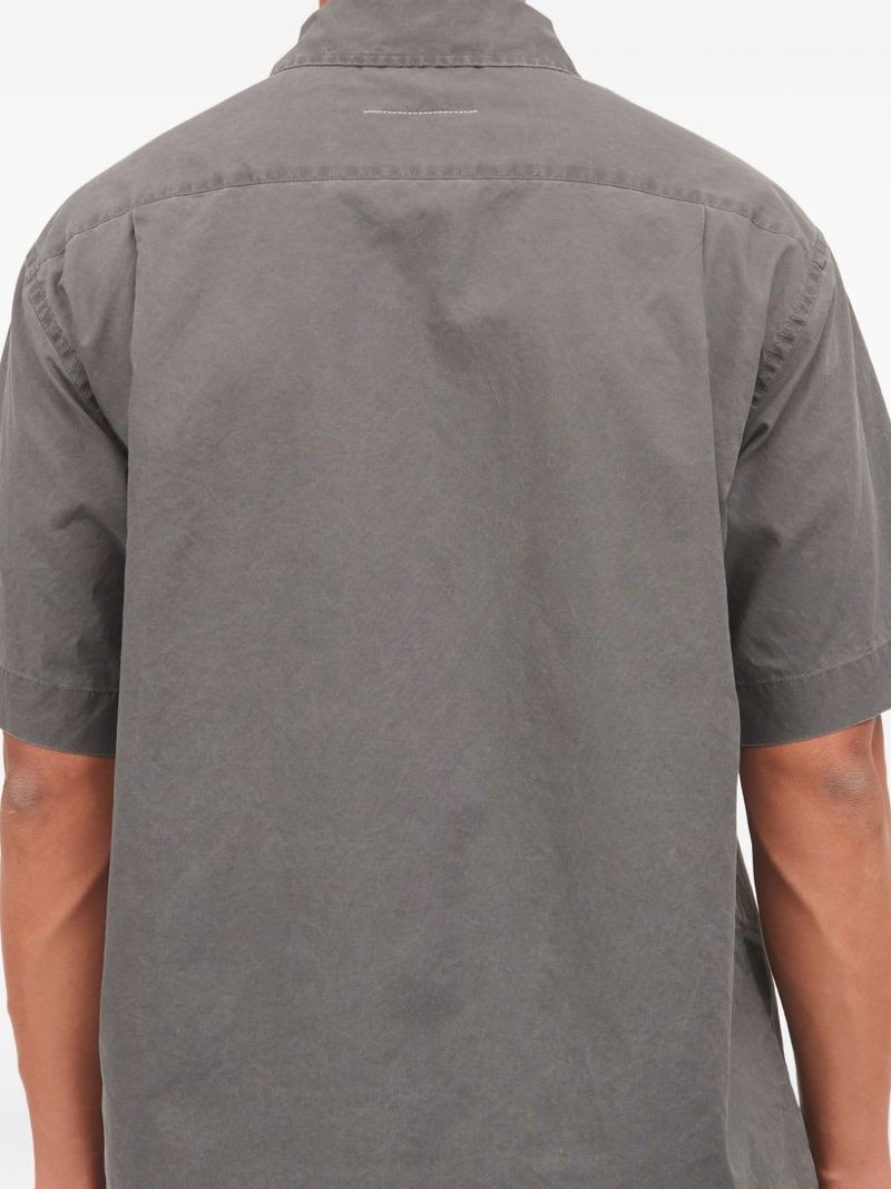 MM6 Maison Margiela Cotton Shirt - Gray