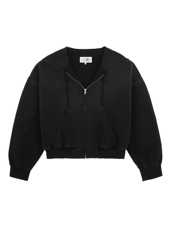 MM6 Maison Margiela Cotton Hoodie - Black
