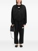 MM6 Maison Margiela Cotton Hoodie - Black - Thumbnail 2