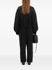 MM6 Maison Margiela Cotton Hoodie - Black - Thumbnail 4