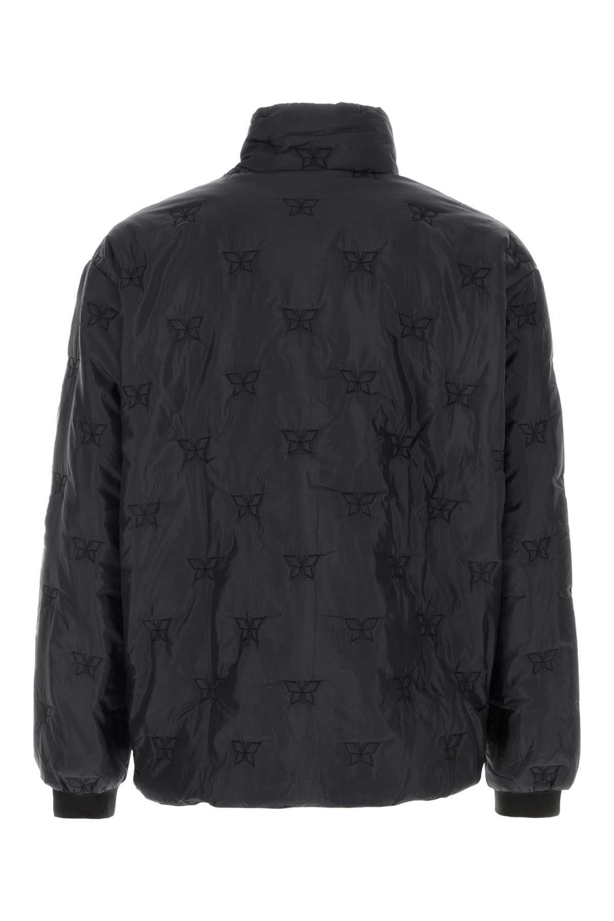 Needles Midnight Blue Nylon Jacket - Black - Image 2 of 2