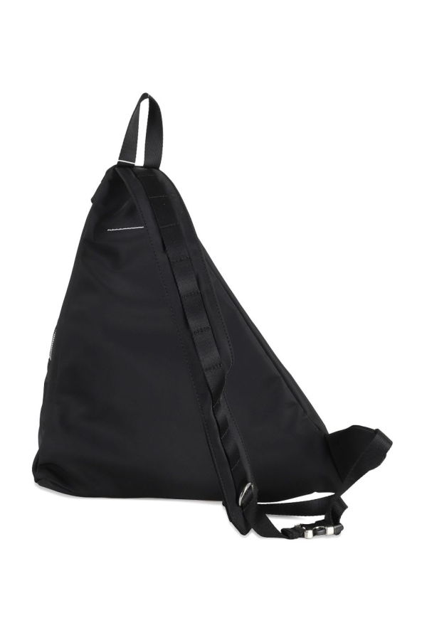 MM6 Maison Margiela Japanese Nylon Sling Bag - Black