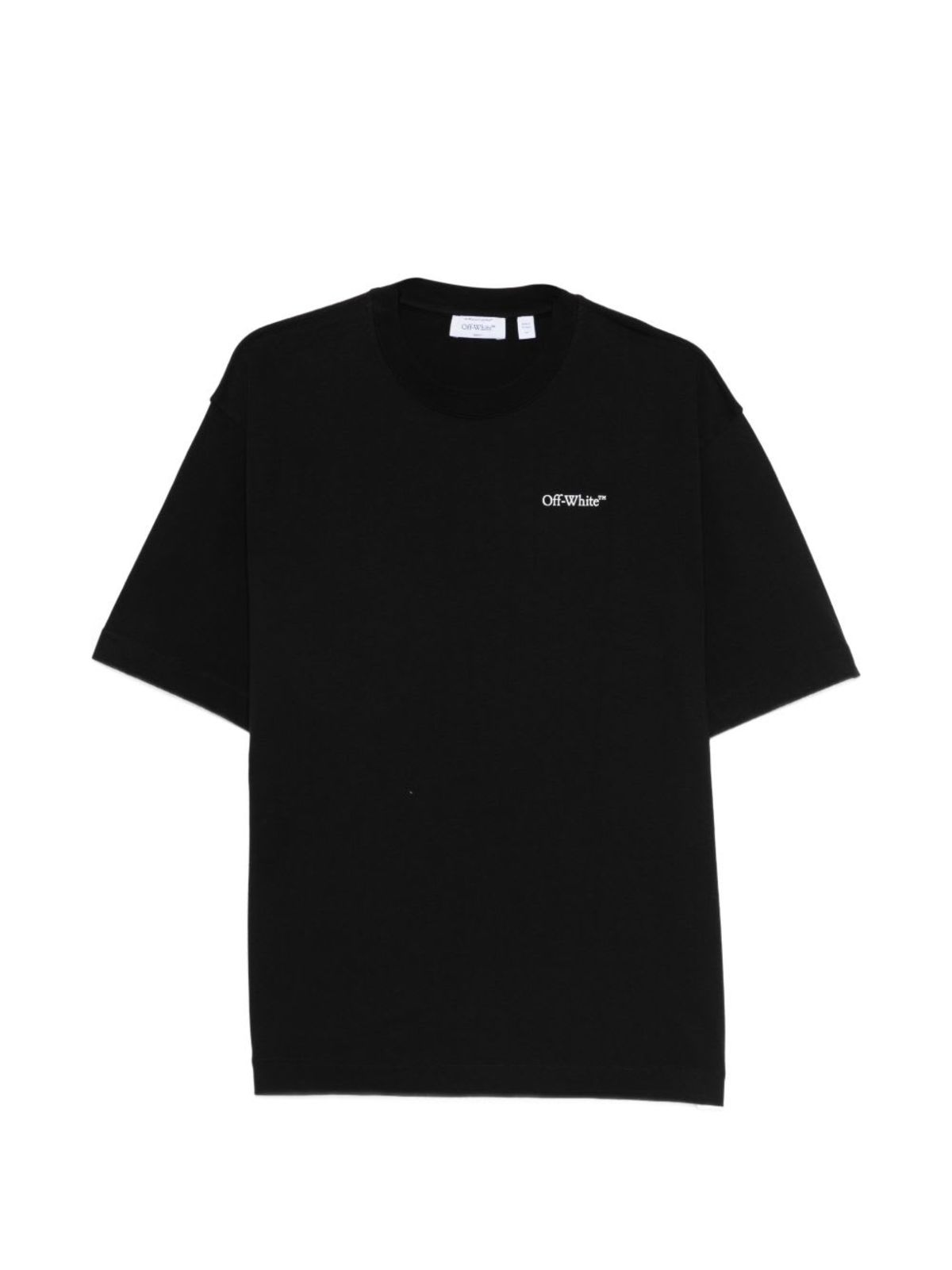 Off-White Half Arrow Cotton Tee - Black - Image 1 of 5