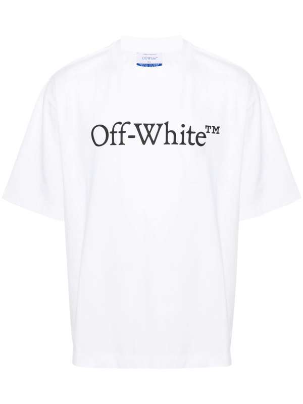 Off-White Big Bookish Cotton T-Shirt - White