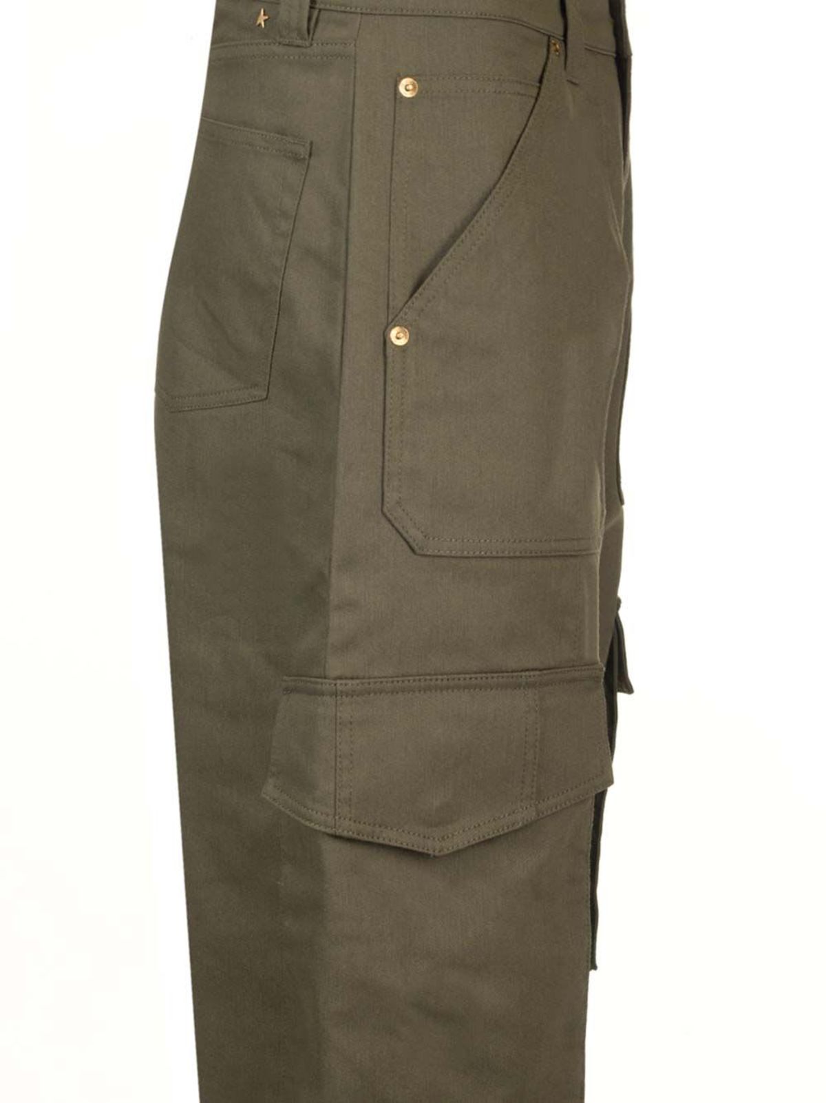 Golden Goose Cargo Trousers Pants - Green - Image 3 of 5