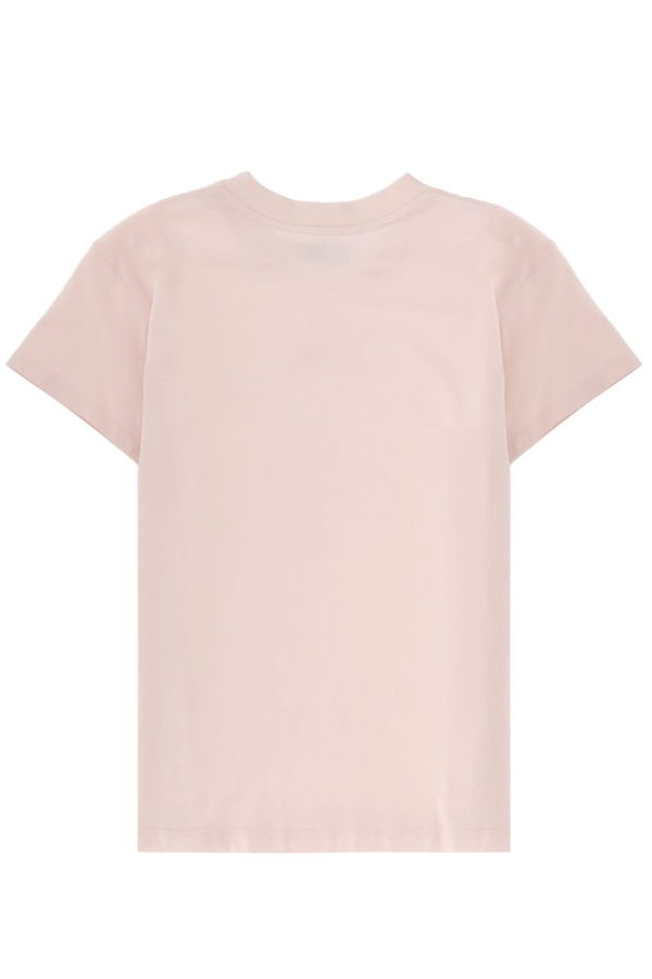 MM6 Maison Margiela T-shirt With Logo Tee - Pink