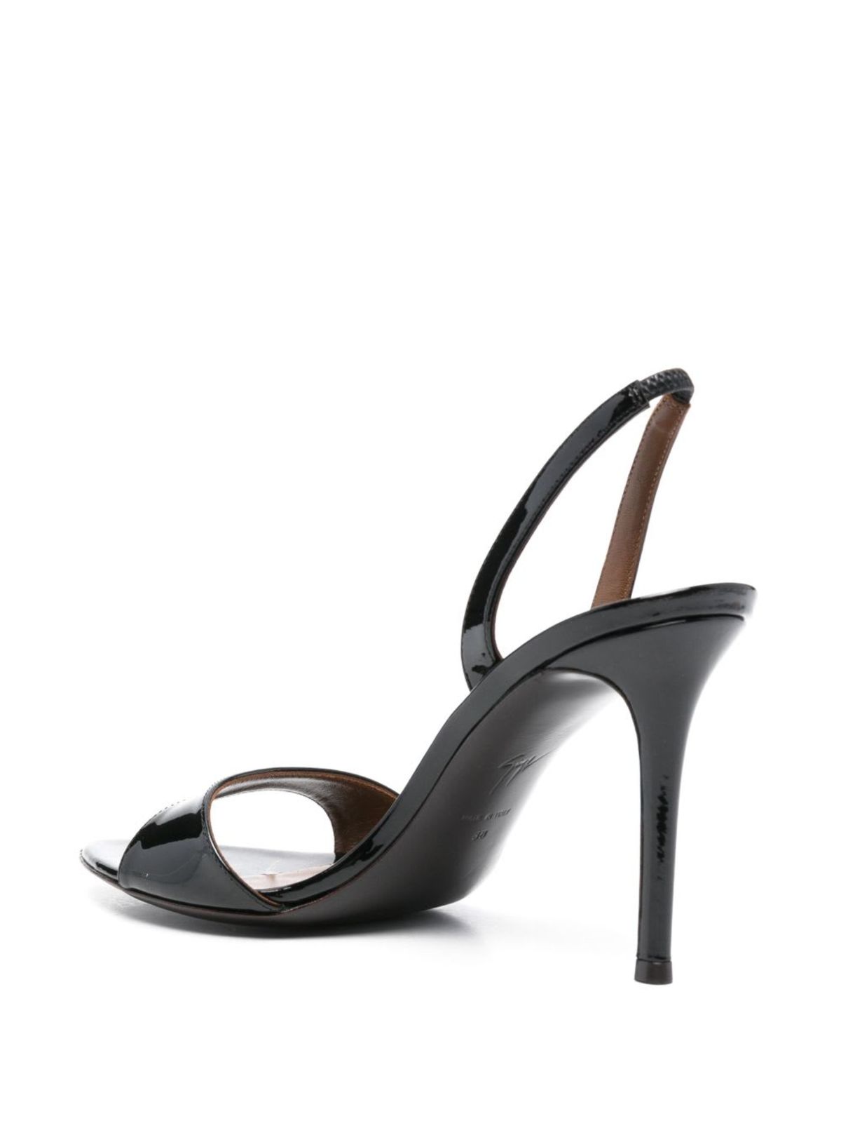 Giuseppe Zanotti Leather Sandals - Black - Image 2 of 4