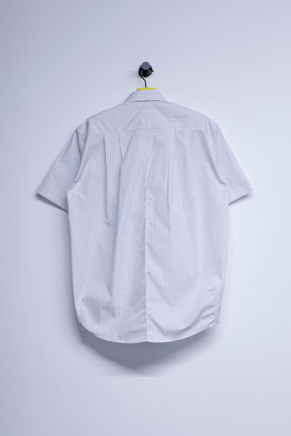 Namacheko And Stripe Cotton Cordelia Short Sleeve Shirt