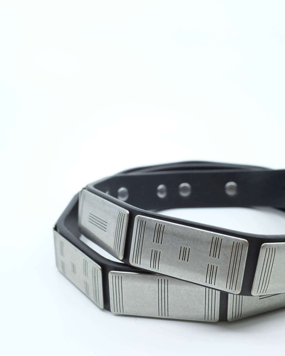 Lemaire Buffalo Studs Belt - Image 3 of 5