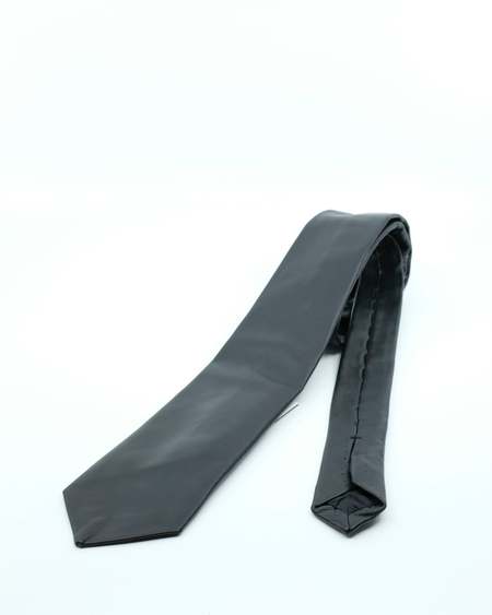Ernest W. Baker Gold Buckle Leather Belt - Black | Garmentory