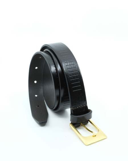 Lemaire Reversed 30 Belt - Black | Garmentory