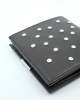 Lemaire Dark Chocolate Leather Soft Tab Studs Dots Bifold Wallet - Thumbnail 4