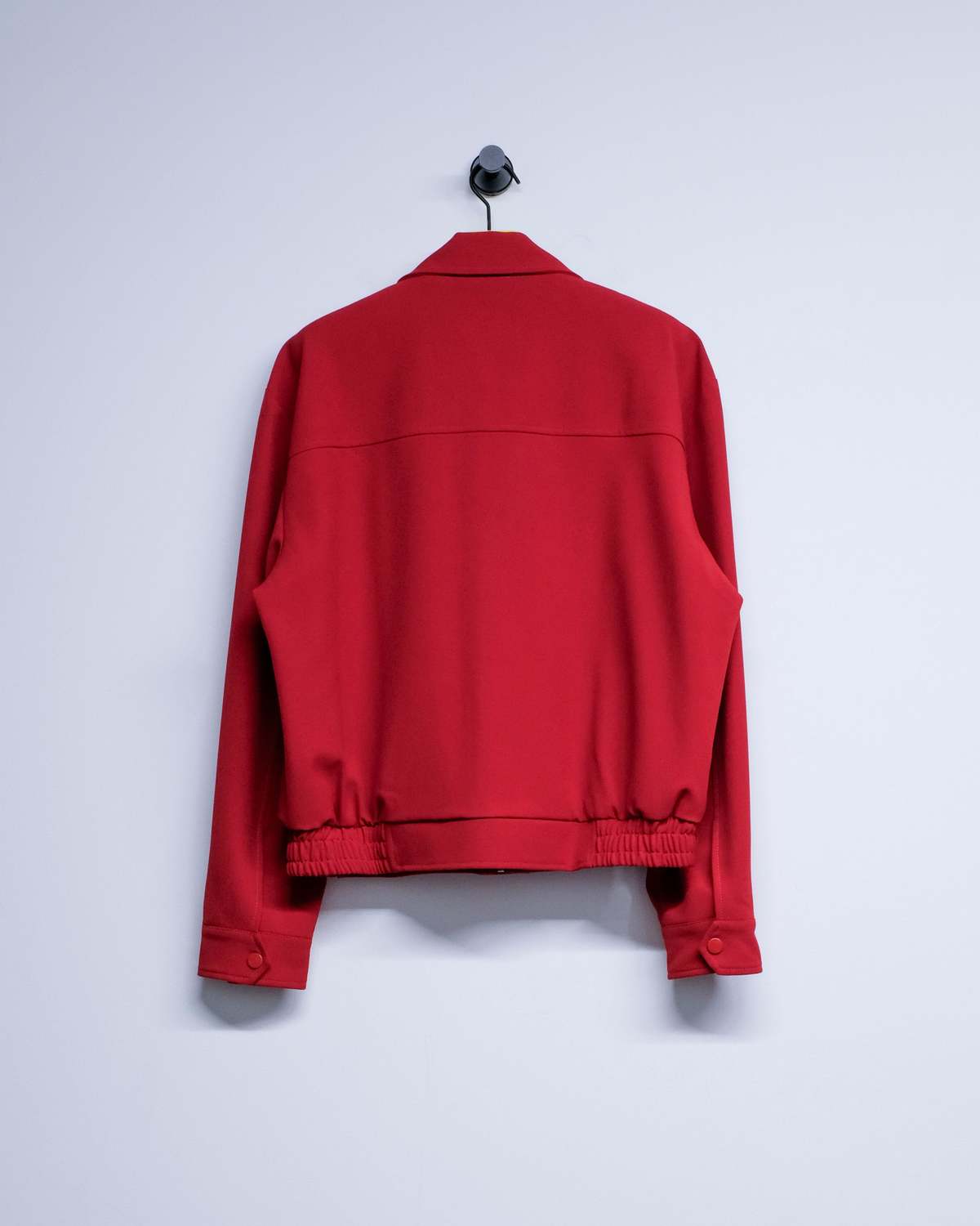 Ernest W. Baker Red Viscose Bomber Jacket - Image 2 of 2