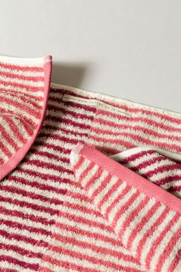 Morihata Hemp Stripe Towel