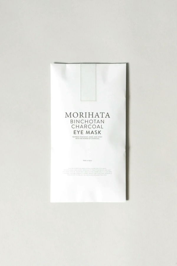 Morihata Binchotan Charcoal Eye Mask