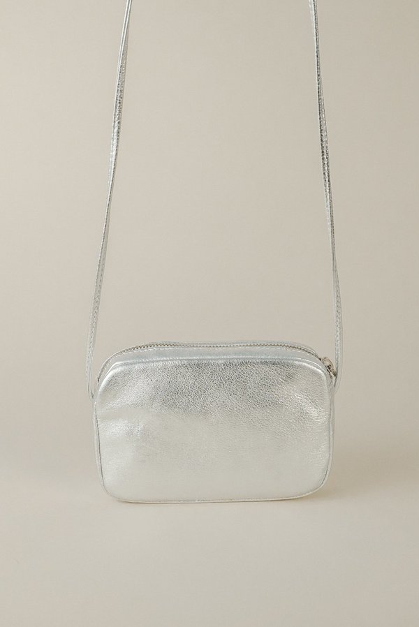 Baggu Mini Purse - Silver Baggu Mini Purse - Silver