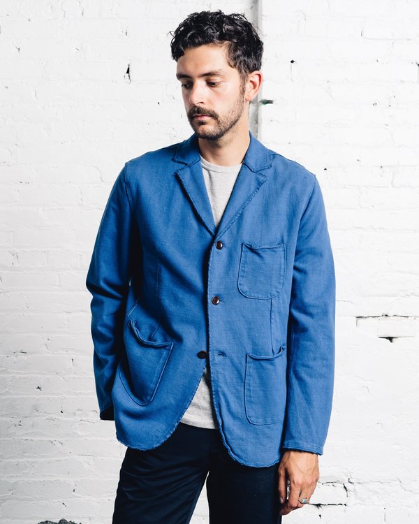 Kapital High Density Hobo Jacket - Blue Kapital High Density Hobo Jacket - Blue