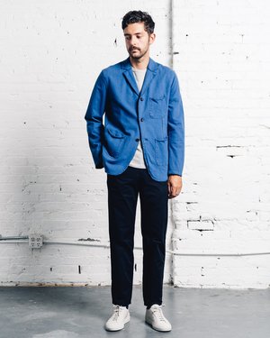 Kapital High Density Hobo Jacket - Blue Kapital High Density Hobo Jacket - Blue