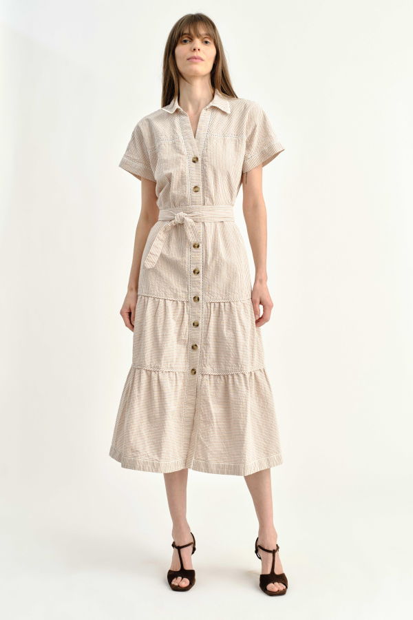 Cartolina SP26 Adriana Shirt Dress